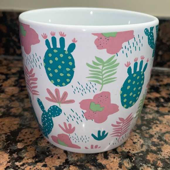 Cactus mug. Oversized jumbo 18 oz - Picture 3 of 4